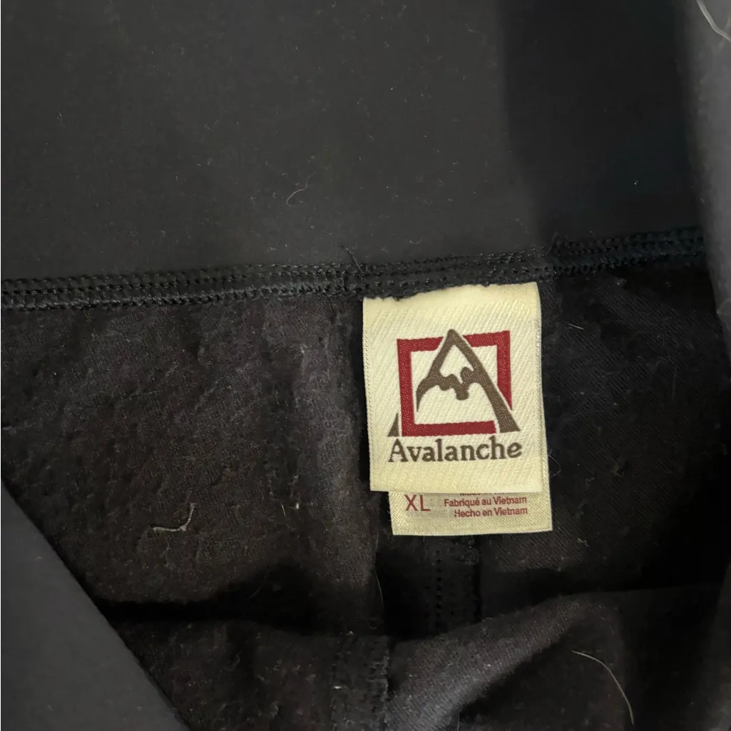 Avalanche Women's Black Pants Size XL - Image 4