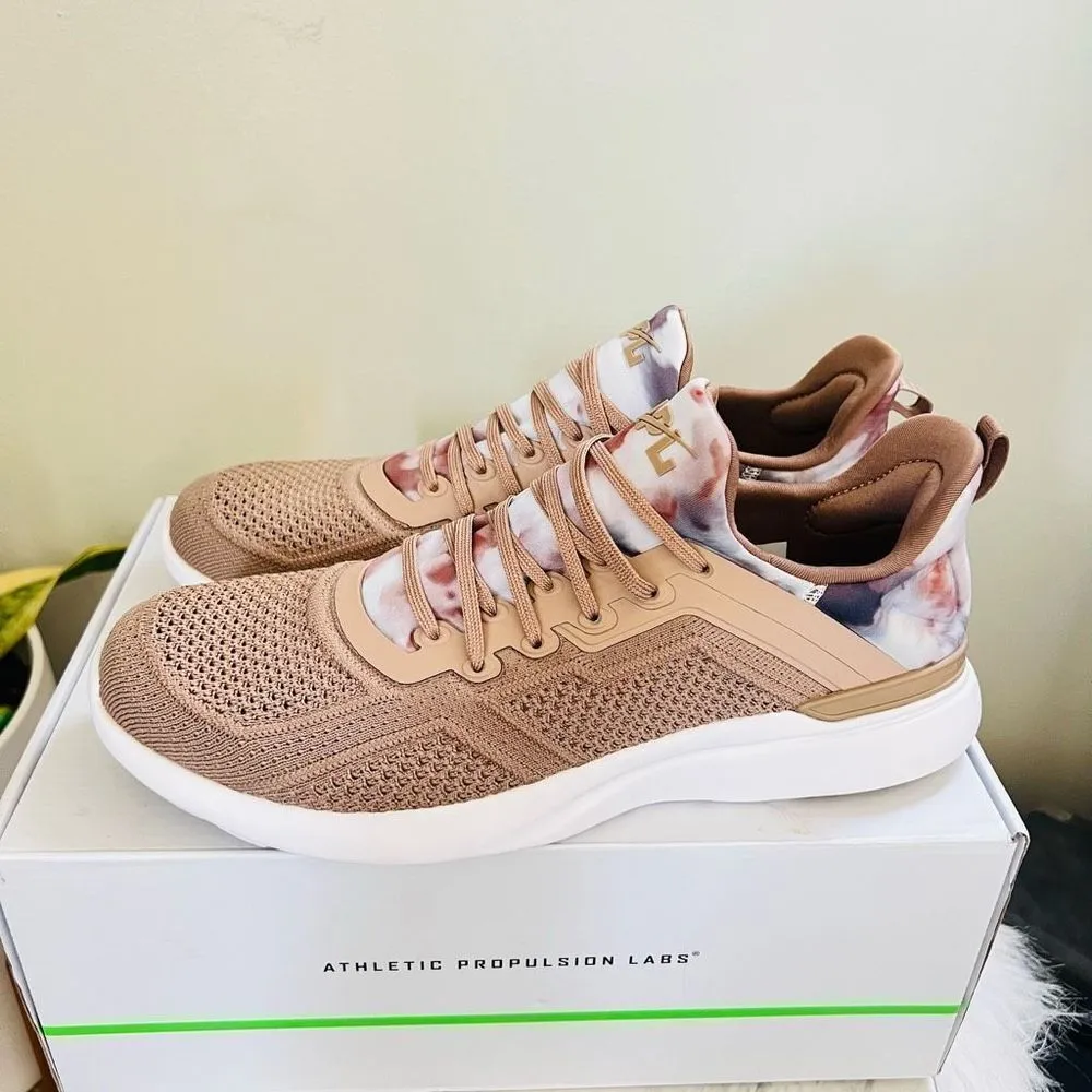 APL TechLoom Tracer Knit Training Tennis Shoe, Tie Dye/Tan, Size 11 NWT - Image 10