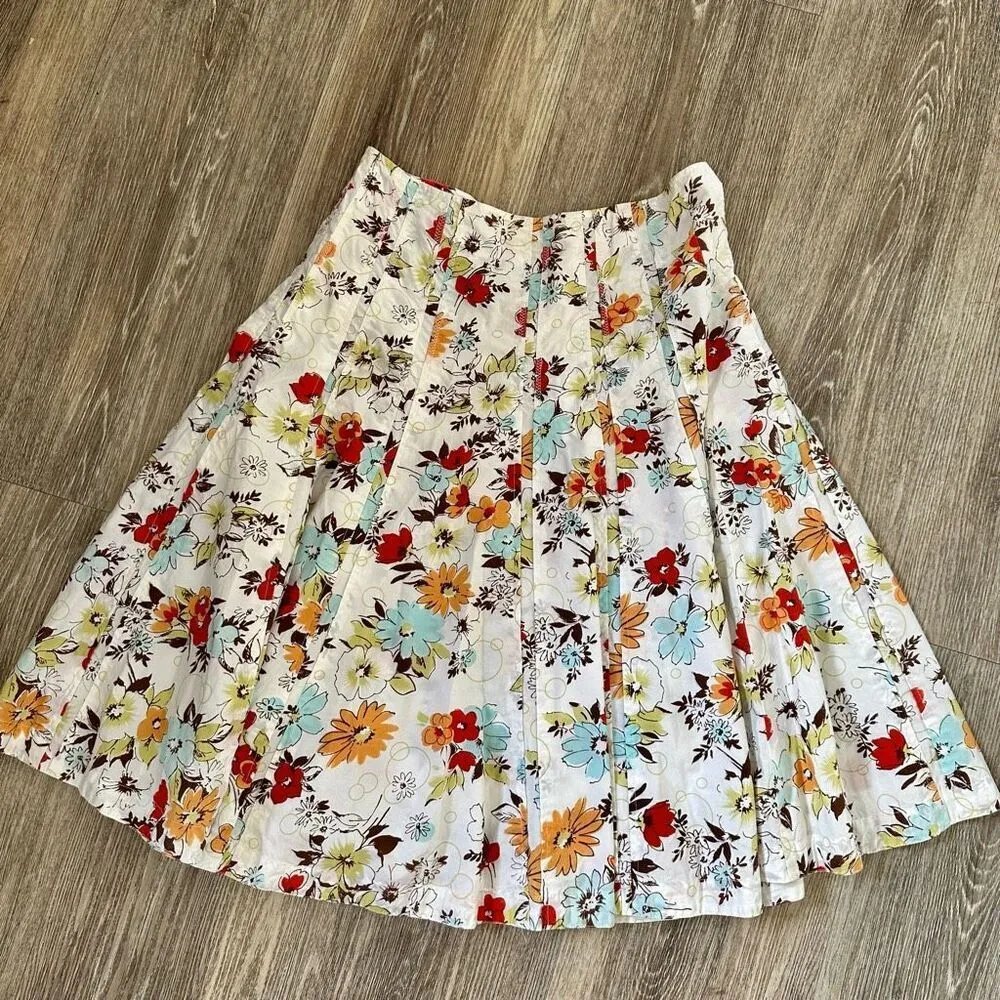 Cabi Palapa pintuck A line skirt - Image 3