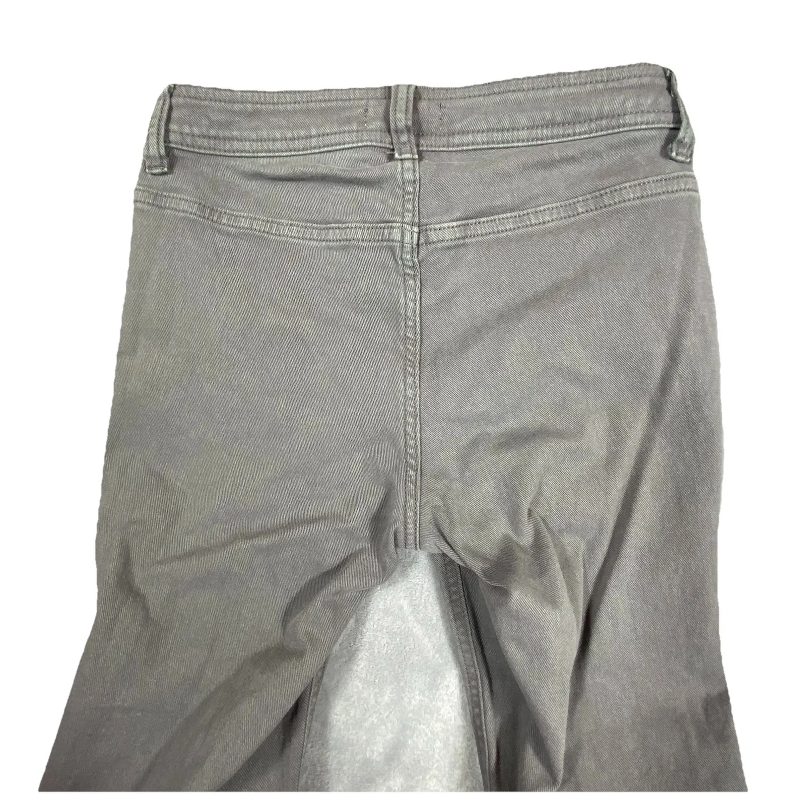 Garage Flare Leg Trouser Jeans Sz.  01 Gray Hip Hop Rock Grunge Y2K Skater Tilly - Image 3