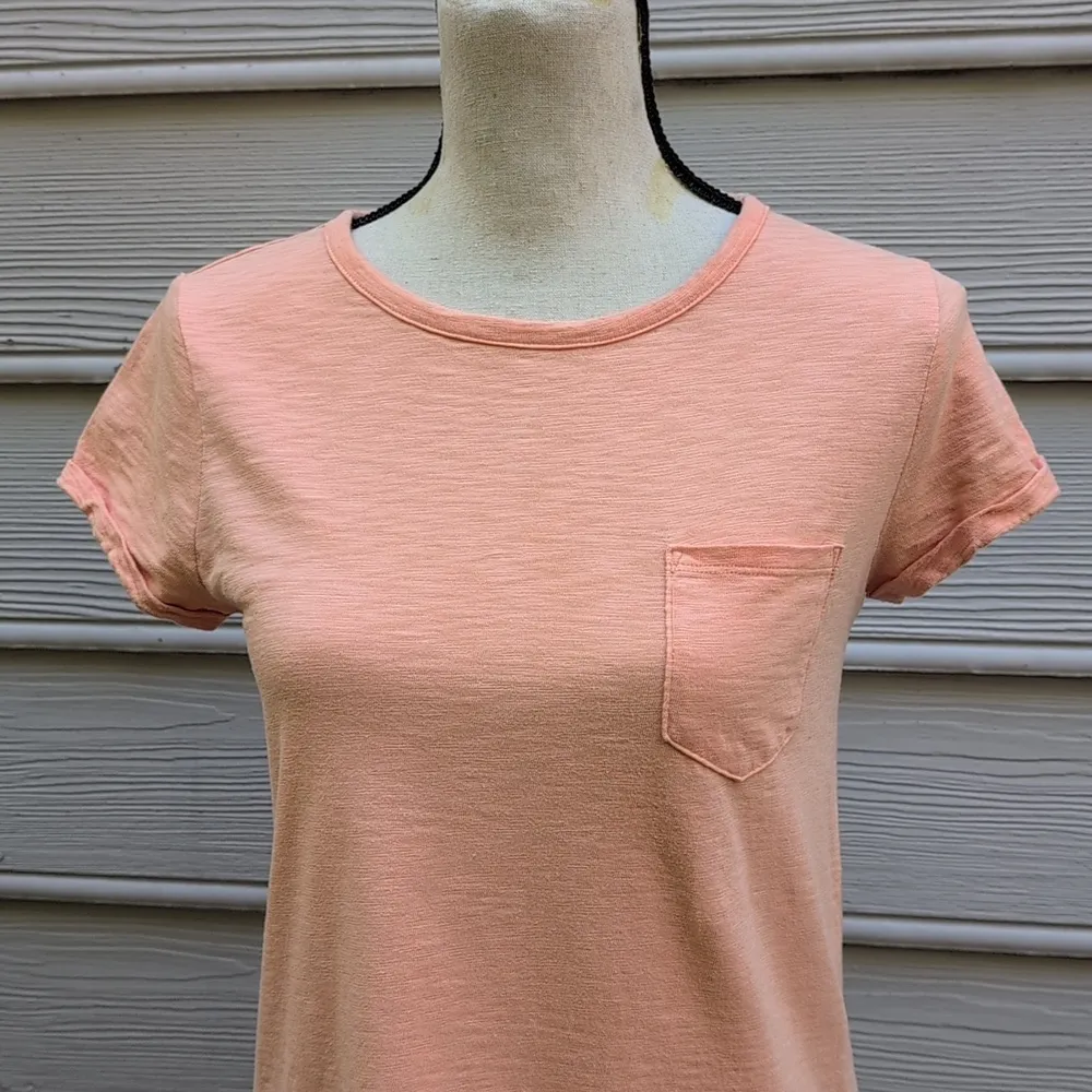 GAP Short Sleeve TShirt Dress | Gap Cuffed Sleeves Shirt Dress | Gap Shirt Dress - Image 2