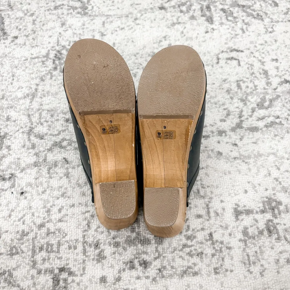 NEW Beek Woodpecker Leather Clog Black Size 9 - Image 9