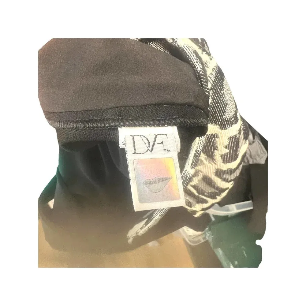 Diane Von Furstenberg Emma Leopard Print Pencil‎ Skirt Black Size 12 - Image 9