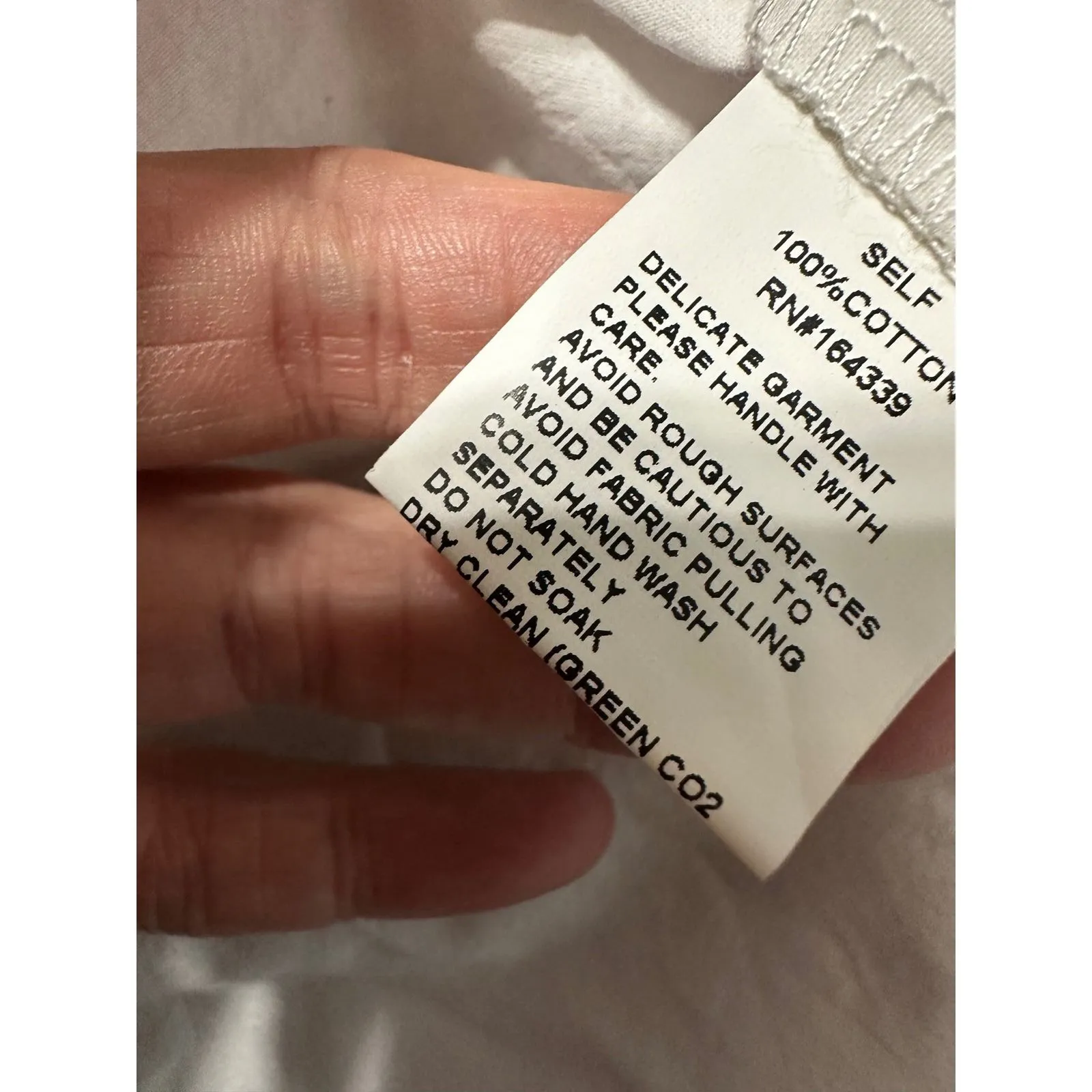 SUNDAYS The Short Sleeve Cropped Cardigan White Black Trim Tie Front Size‎ S - Image 6