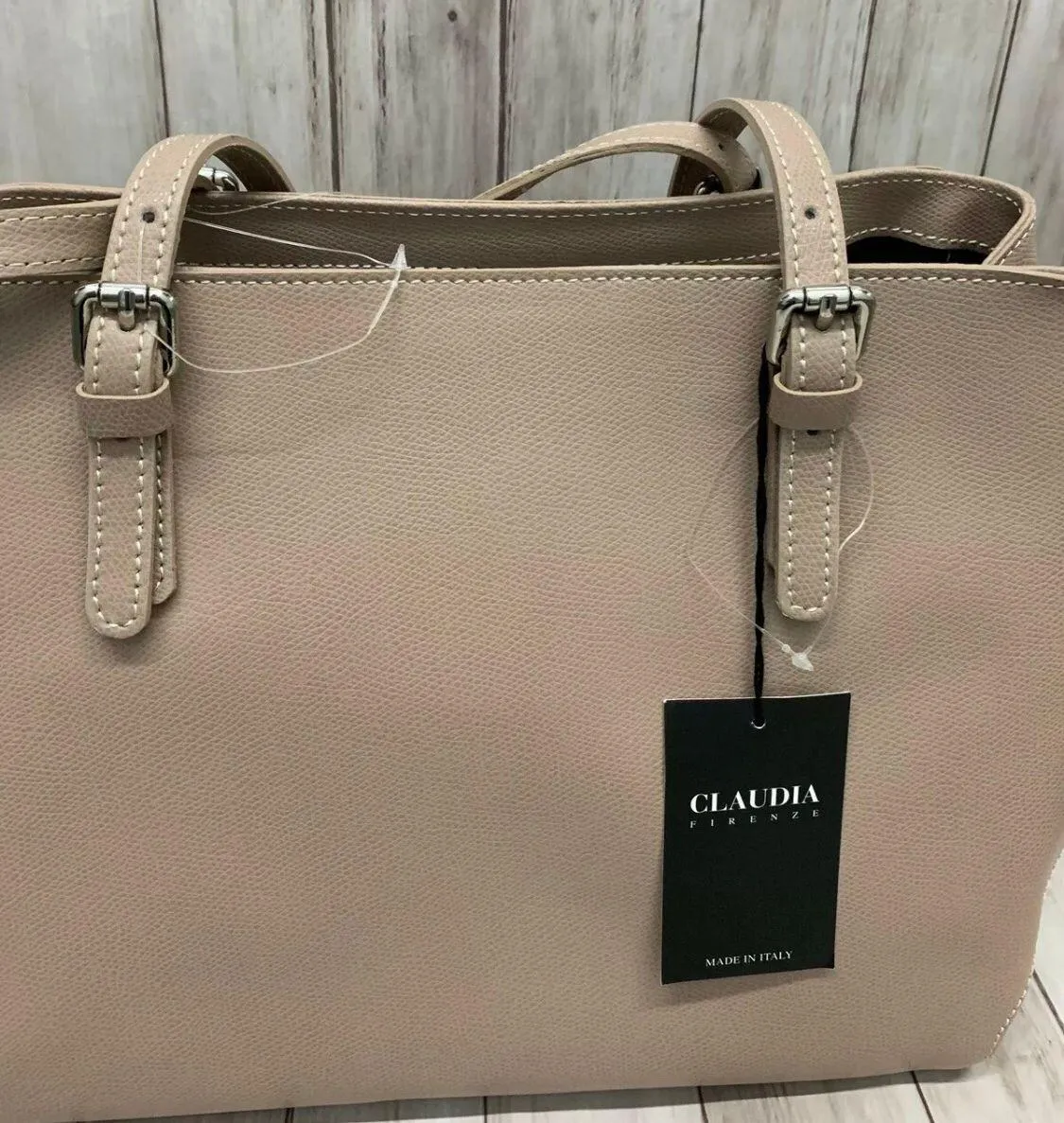 Claudia Firenze Italian Leather Handbag - Image 6