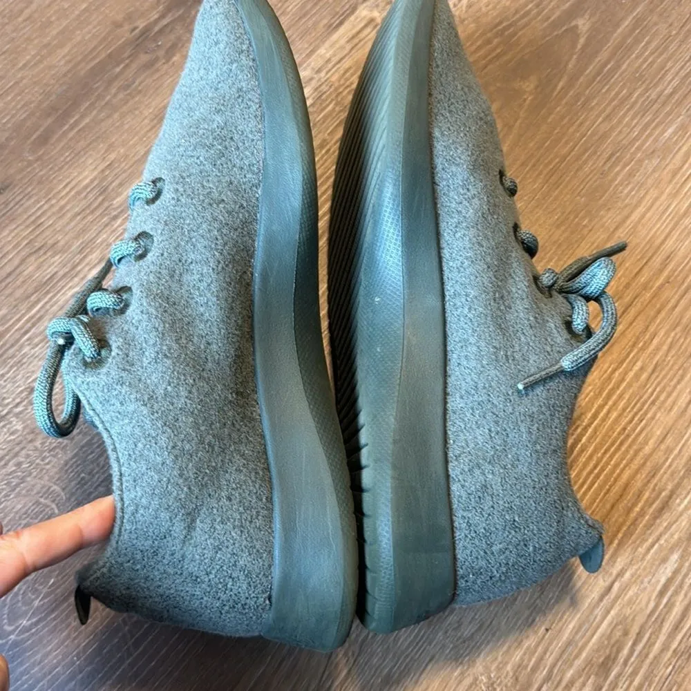 Allbirds Tuke Matcha Allbirds Wool Runner Athletic Shoes size 10 comfort cozy - Image 8