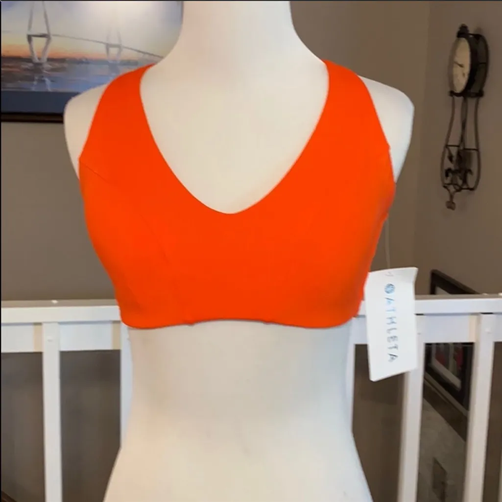 Athleta Vibrant Orange Bikini - Image 3