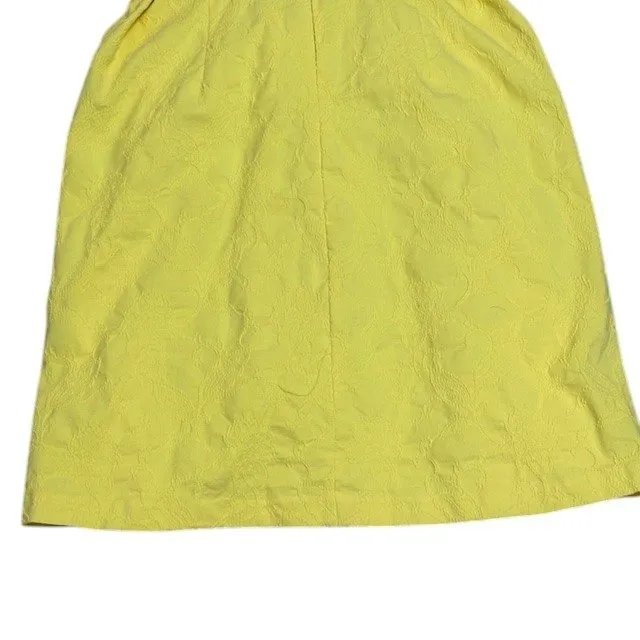 Vintage Liz Claiborne Yellow Belted Shirt Dress‎ Midi Career Workwear Chic SZ 12 - Image 13