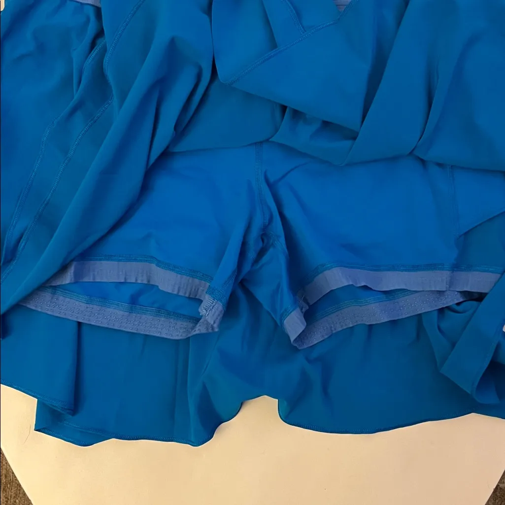 Lululemon Court Rival High Rise Skirt Long in Poolside Blue Size 14 - Image 6
