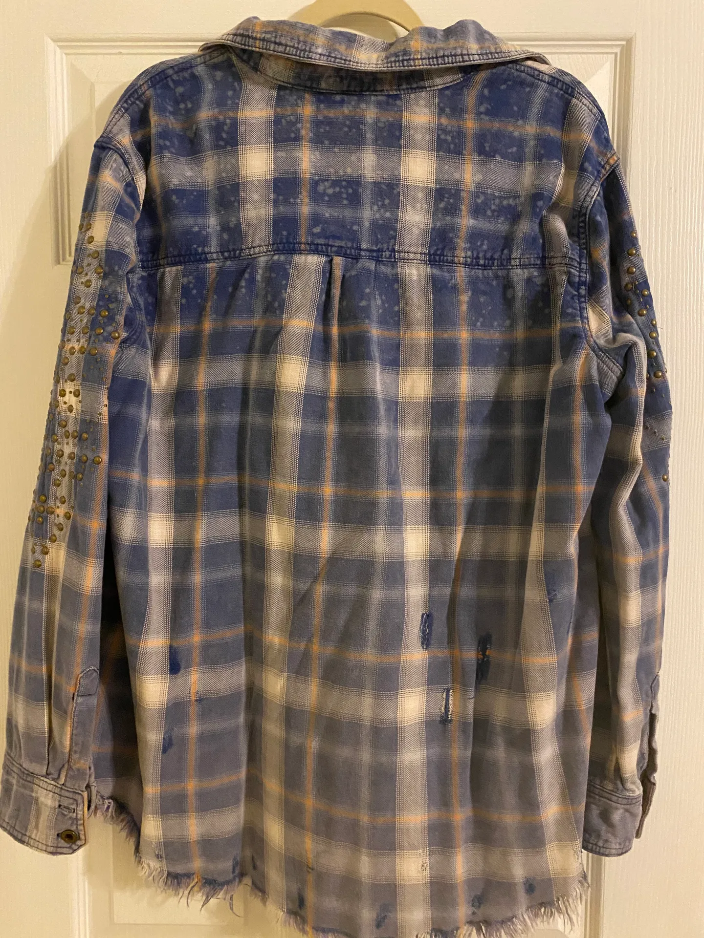 Free People Deconstructed Flannel Jacket - Image 2