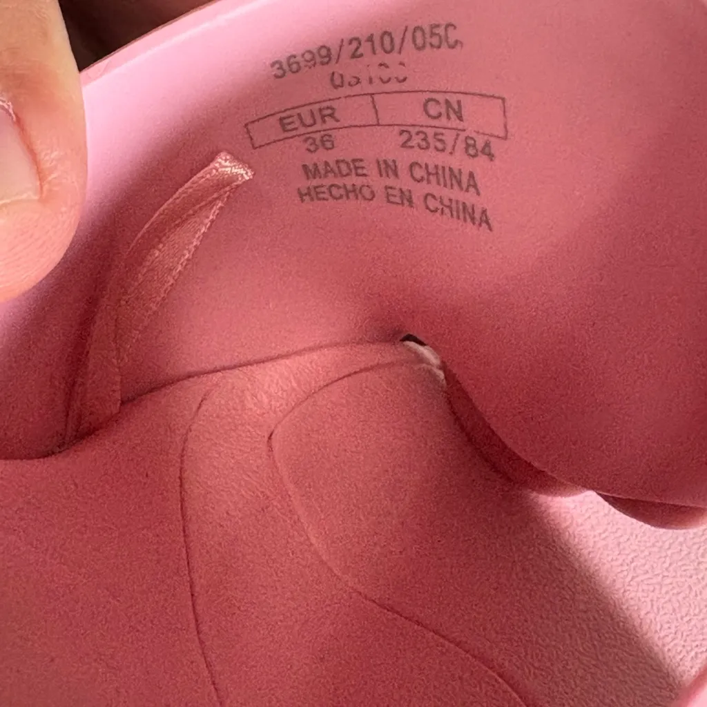 ZARA  & Barbie Pink Sandals - Image 7