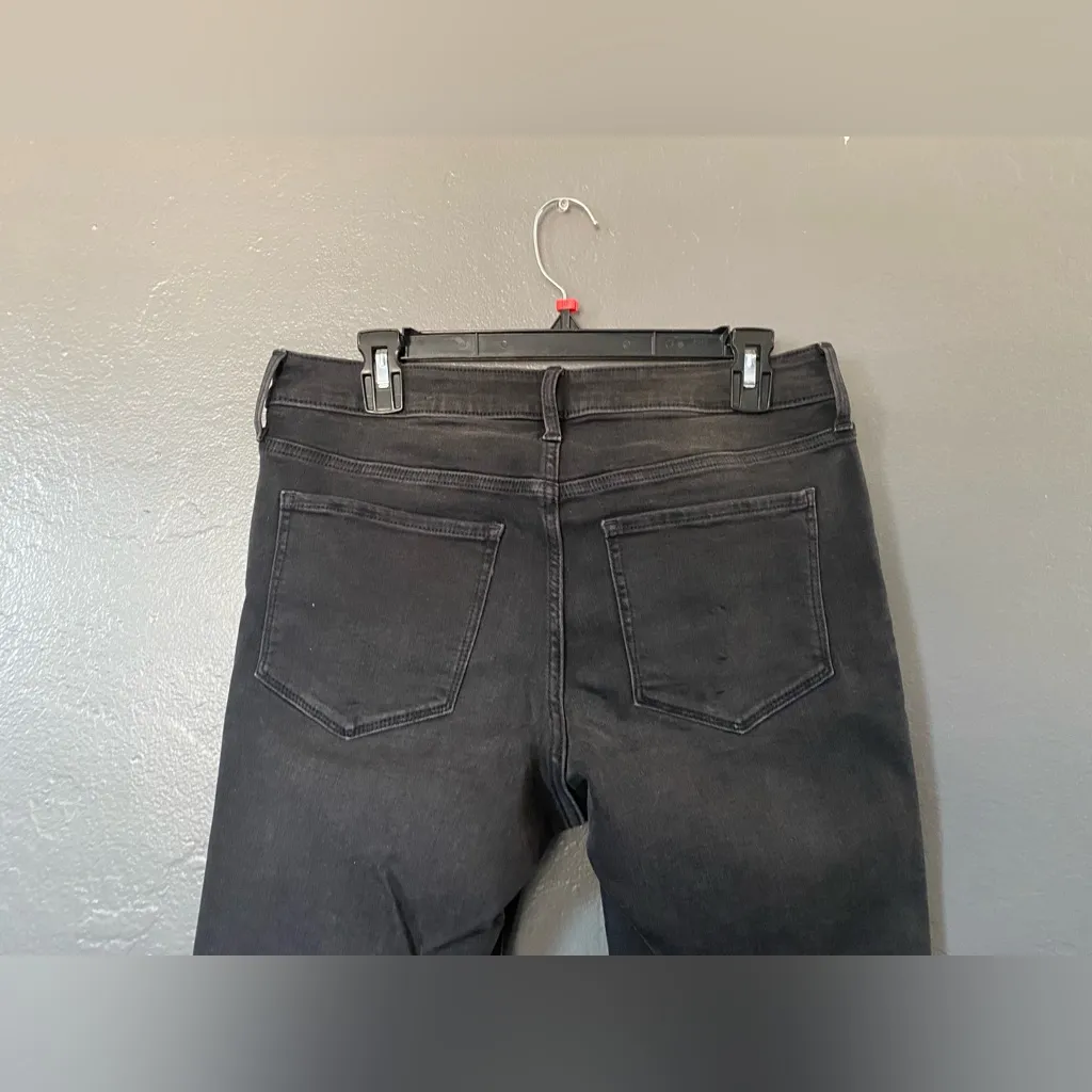 Gap Factory Black Distressed Jeans Size 31 Regular - Image 9