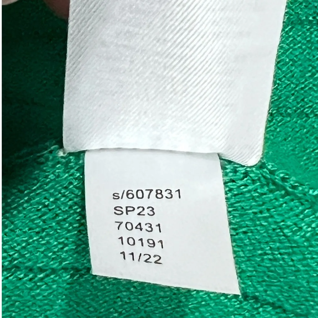 Ann Taylor Green Sweater Pleated Midi Skirt with wide waist band size SP - Image 10