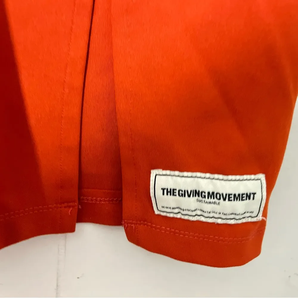 THE GIVING MOVEMENT Flared Softskin 100 Flare Legging Size XL Orange - Image 3
