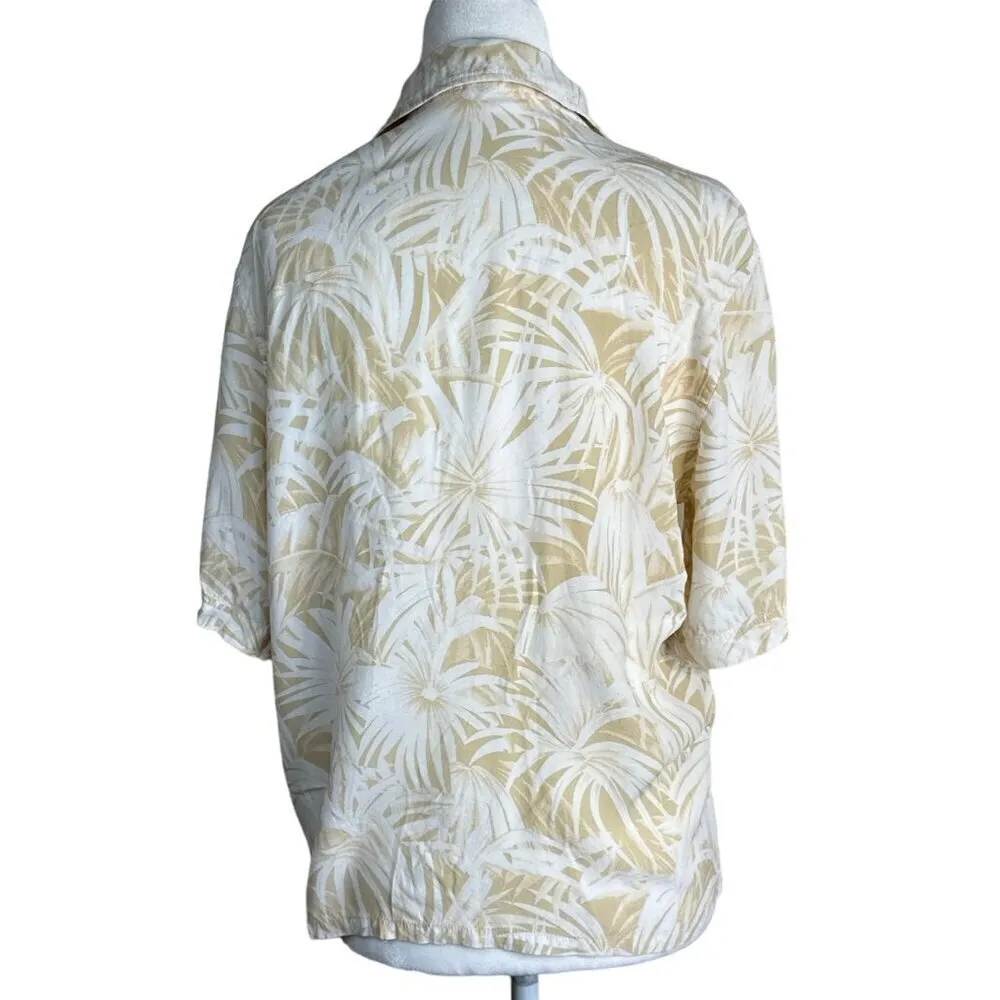 Anine Bing Austin Top in Yellow Small Womens Blouse Button Down - Image 7