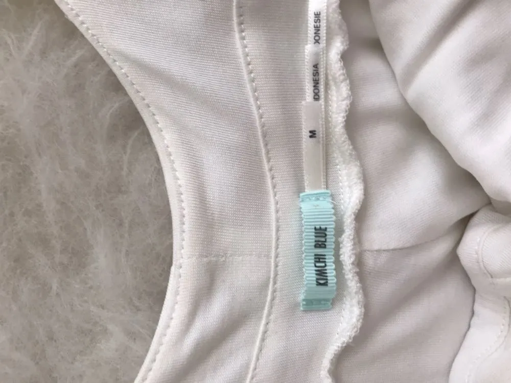 Kimchi Blue White Romper - Image 3