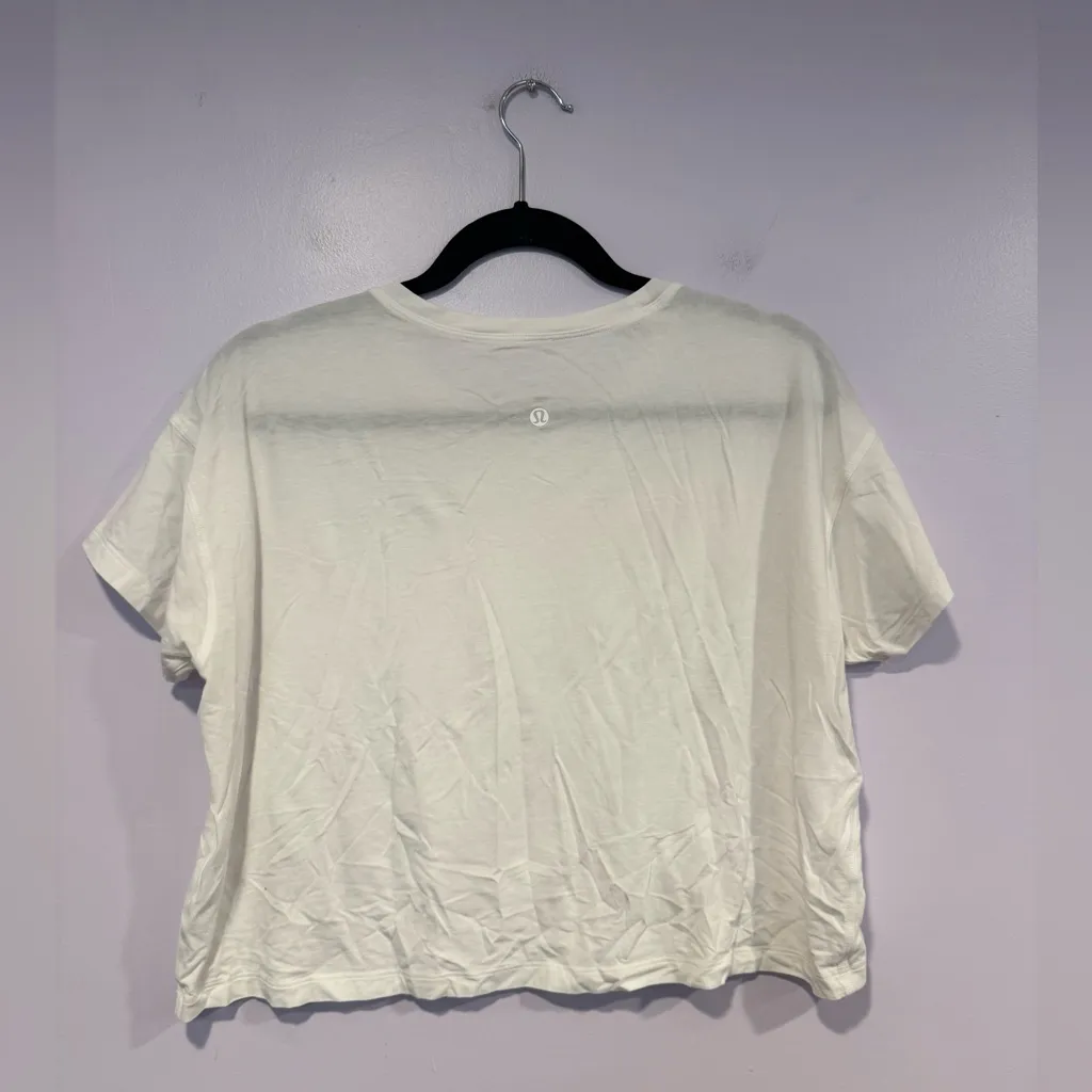 White‎ lululemon cates tee - Image 5