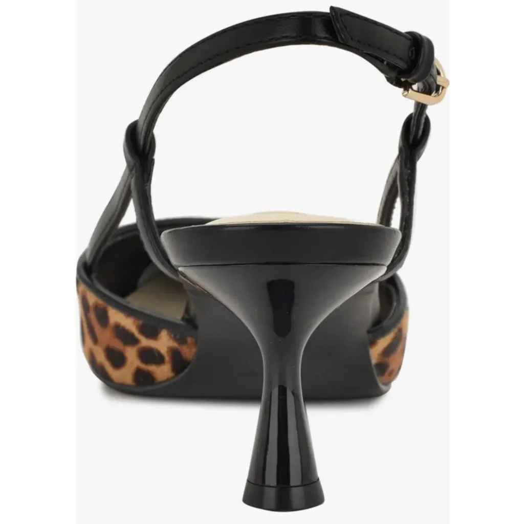 Nine West Rhonda Slingback Pointed Toe Kitten Heel Pump Size 8M - Image 4