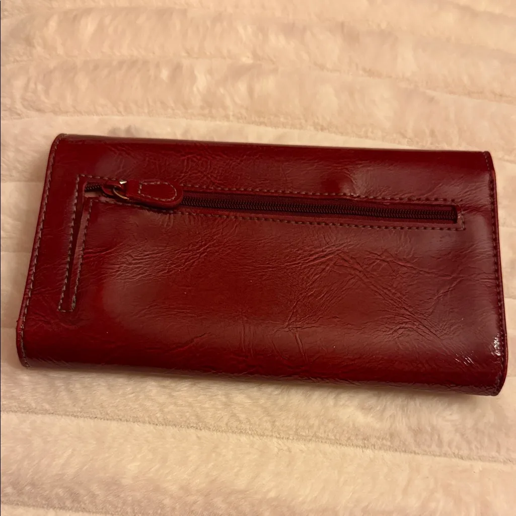 Liz Claiborne Red Wallet - Image 3