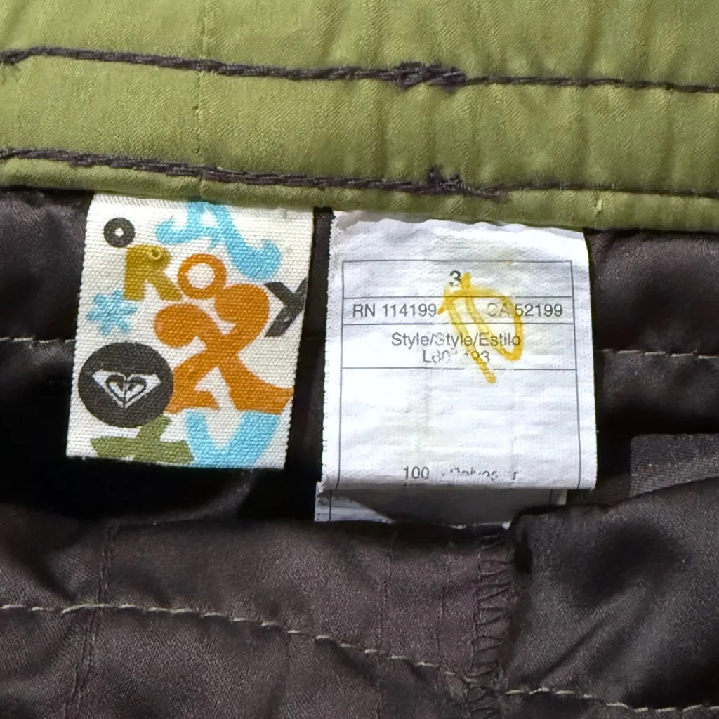 Woman’s Roxy Brown and Print Swim Shorts Size 3 - Image 5