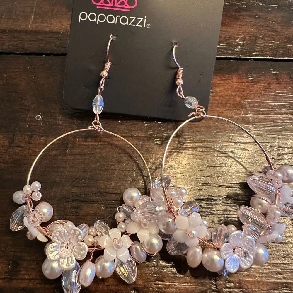 Floating Garden Copper Earrings (262) - Image 3