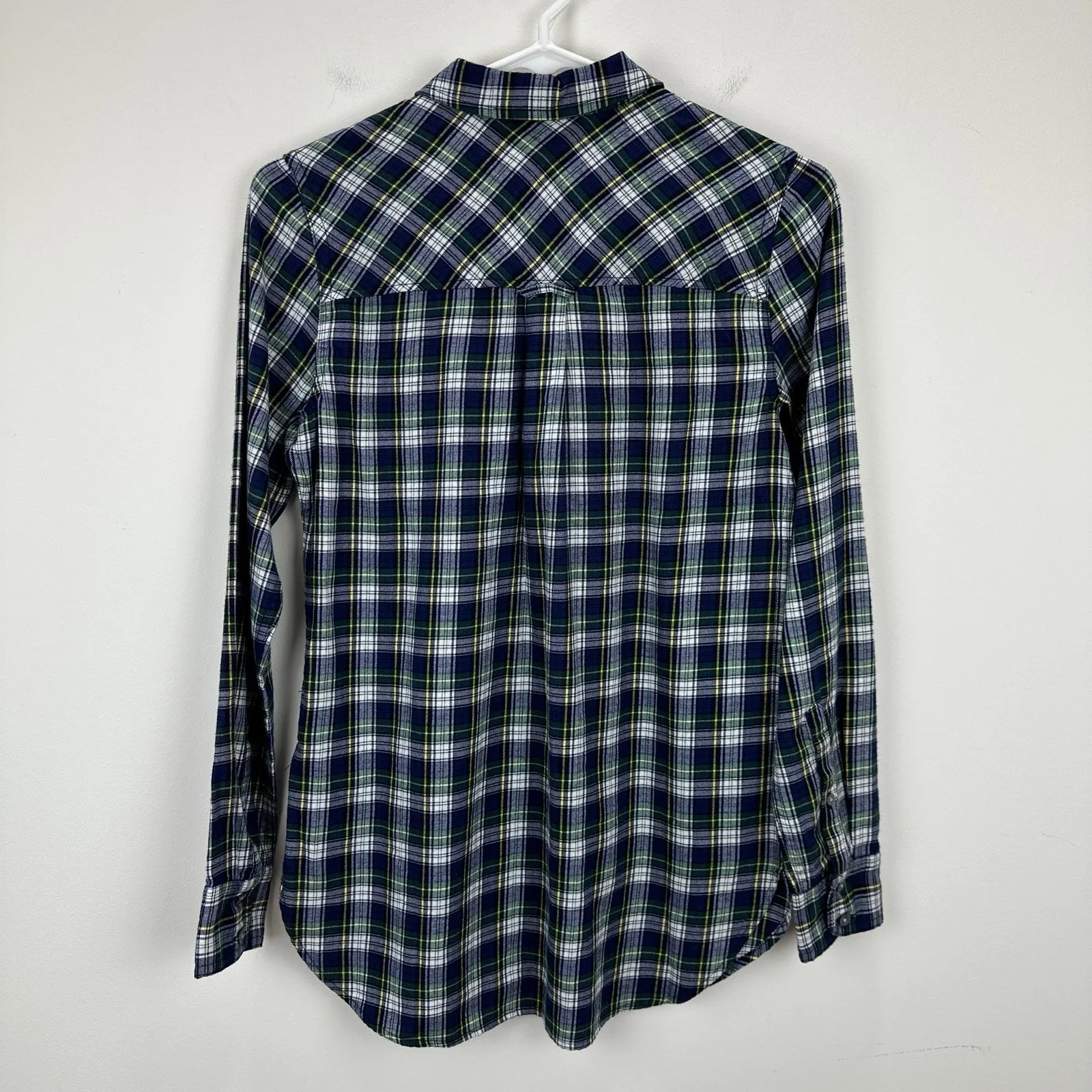J.Crew Button Down Shirt Plaid Flannel Classic Fit Boyfriend Preppy US 00 NWT - Image 12