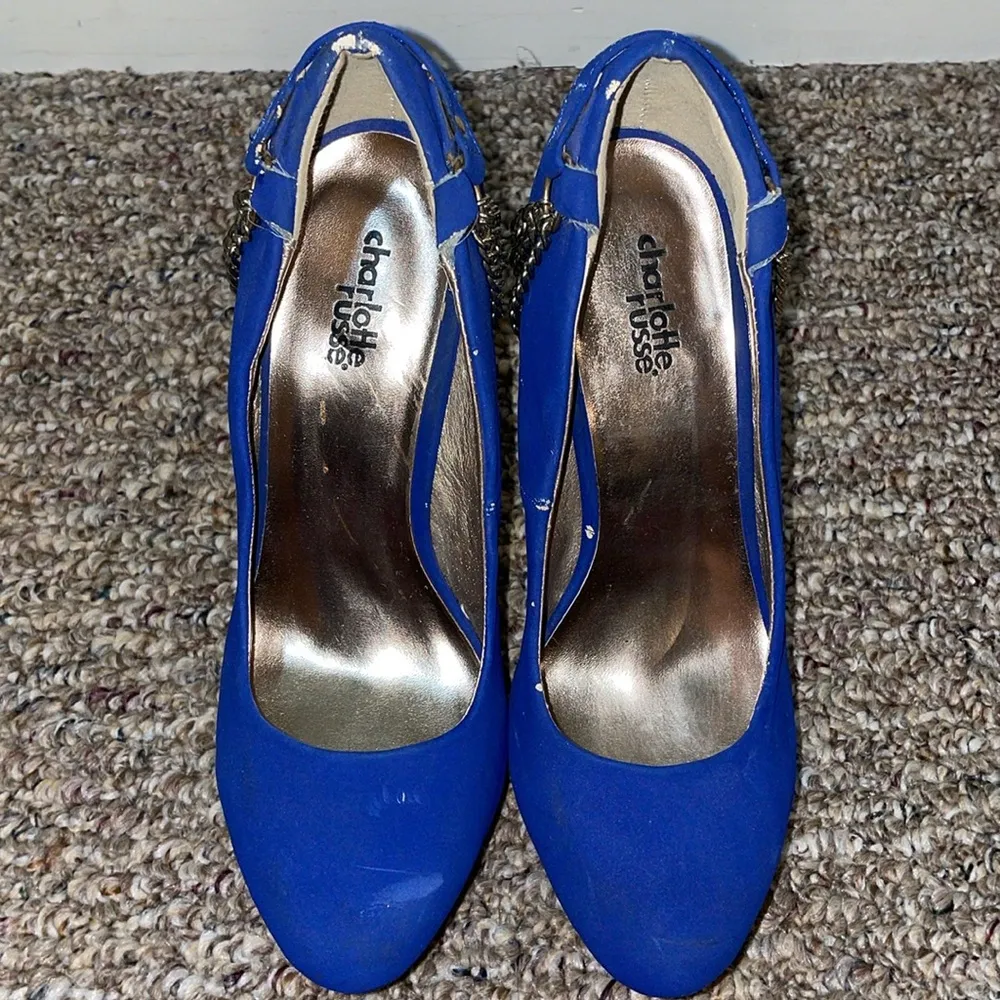 Womens Charlotte Russe Lianne With Chain Heels - Image 3