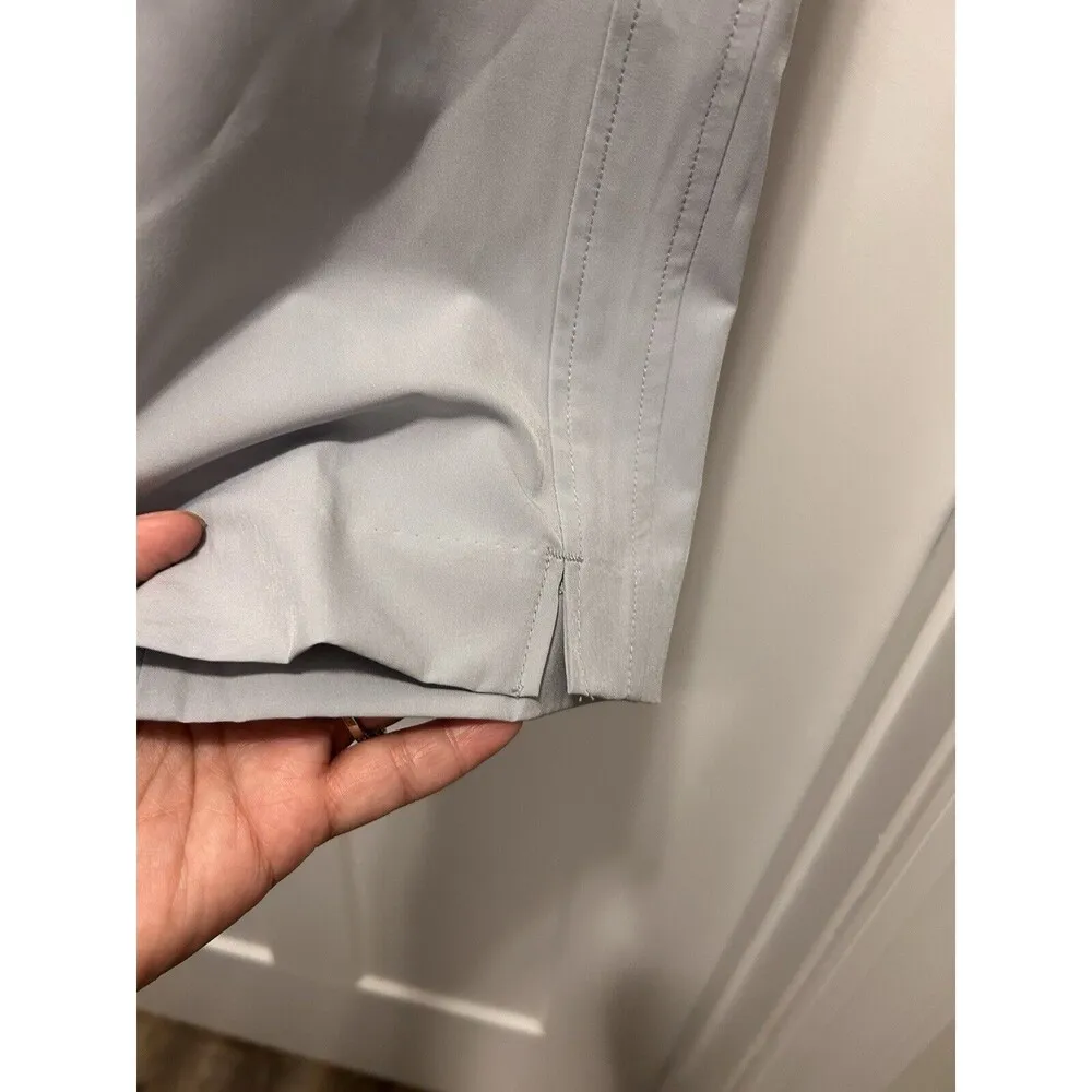 New Limitless By The Limited Light Gray Tapered Leg Athletic Pants Size Large - Image 4