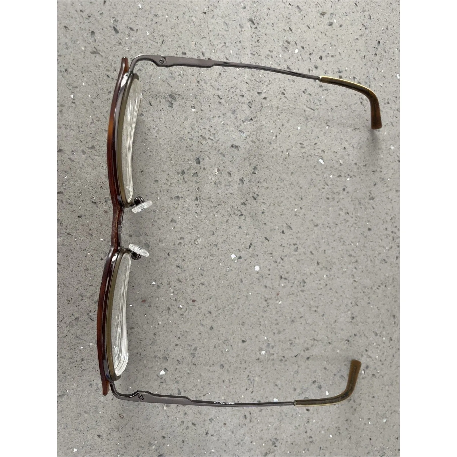Hush Puppies H230 49-20-135 TO Tortoise Half rim Eyeglasses Frames ONLY - Image 2