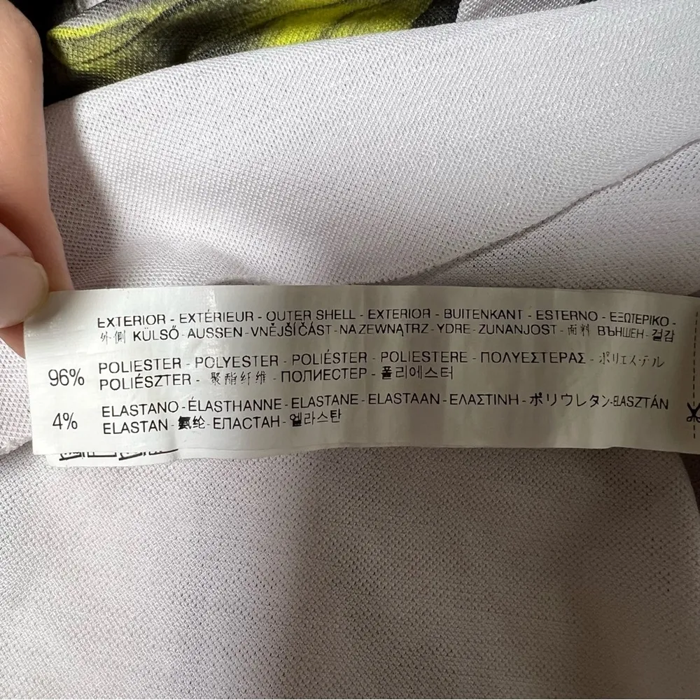 Zara White Floral Cropped Swing Tank Top - Image 9