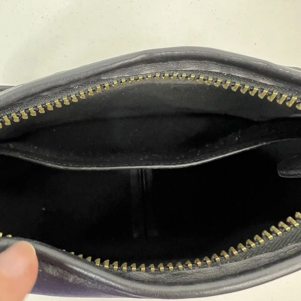 Coach Legacy Crossbody Bag Black Leather Vintage Janice Ricardi-Desantos 9950 - Image 11