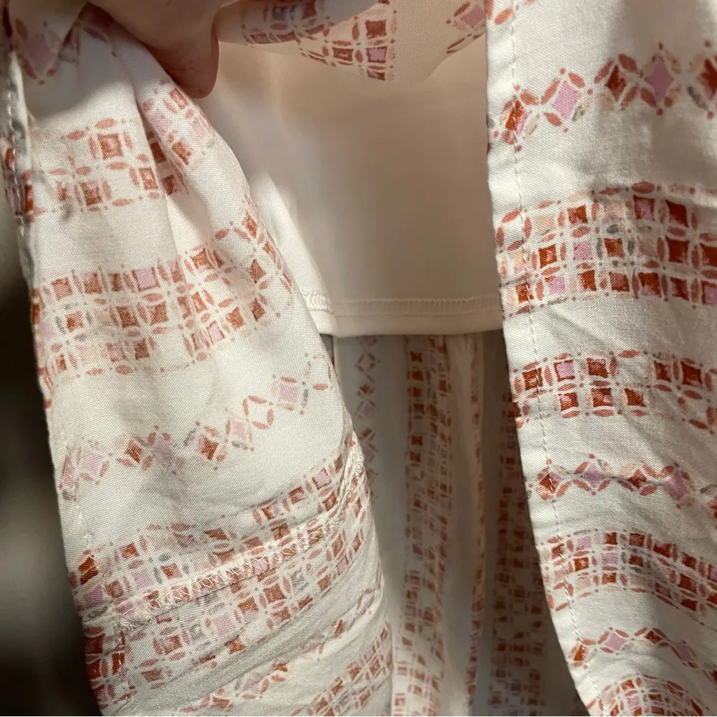 Savanna Jane BOHO MIDI Dress White Embroidered - Image 9