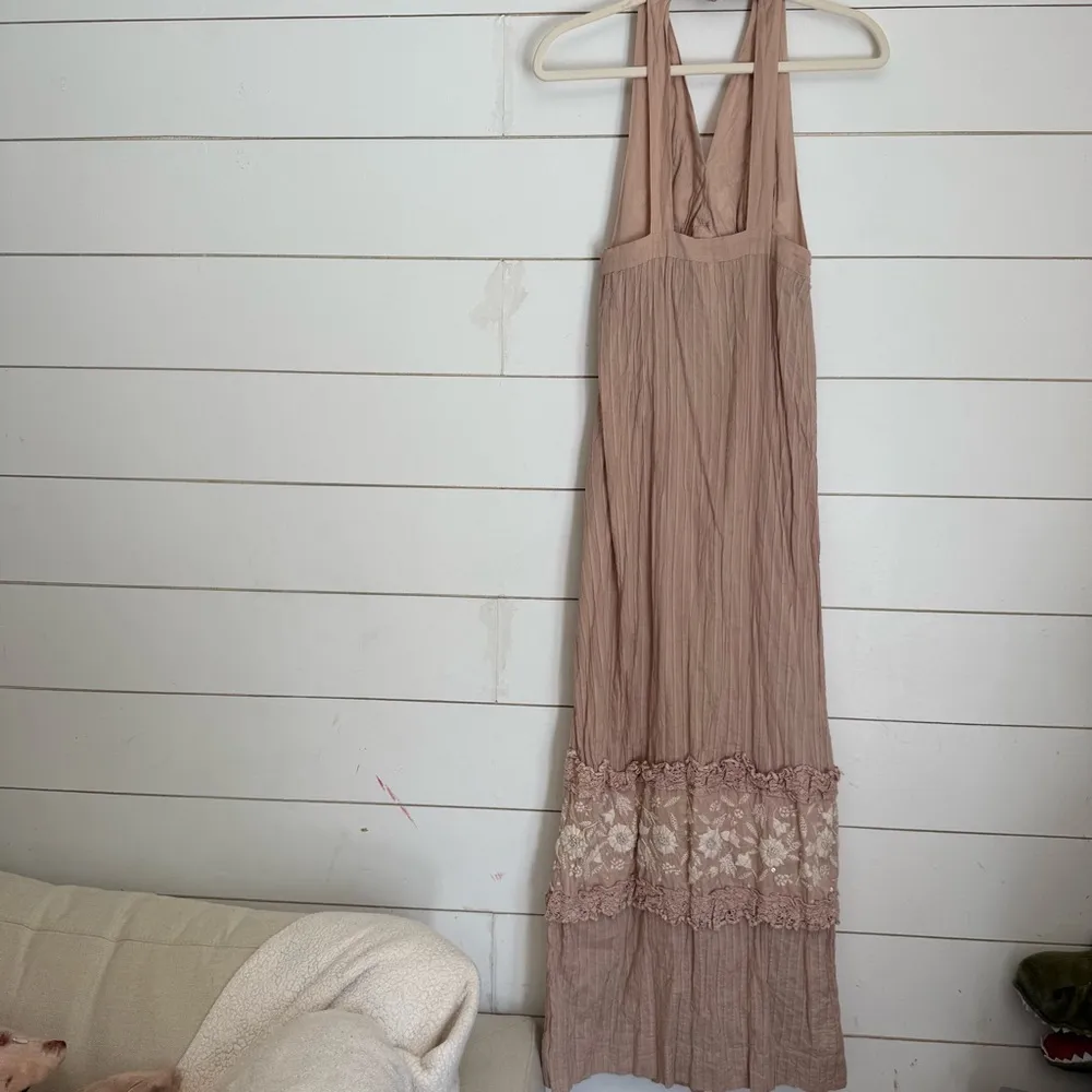 Florabella embroidered halter maxi dress - Image 7