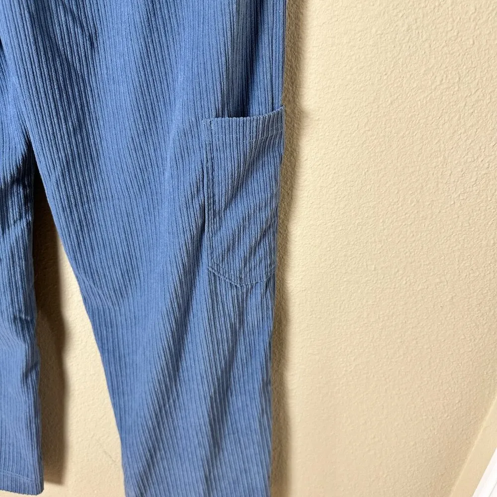 WILD FABLE Velour Corduroy Wide Leg Trousers Cargo Pants Size XS - Image 9