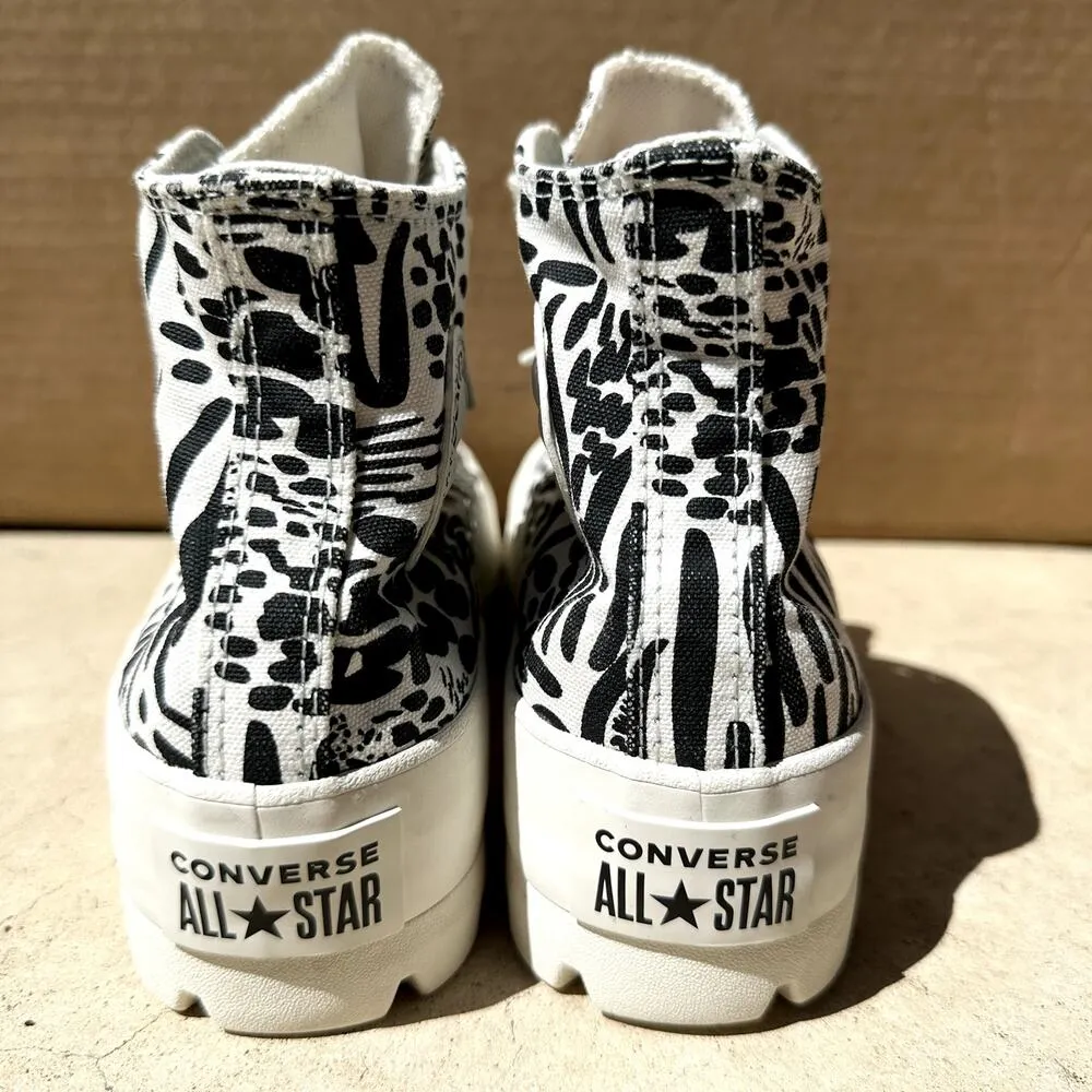 Converse Platform Sneaker Chuck Taylor All Star Lugged High Top Black 7 - Image 5