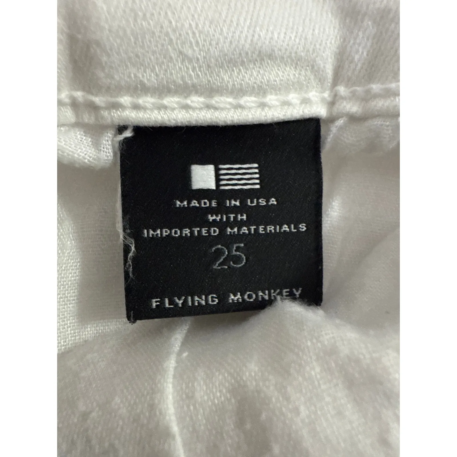 Flying Monkey Women's White Low Rise Stretch Jegging Skinny Denim Jeans Size 25 - Image 5