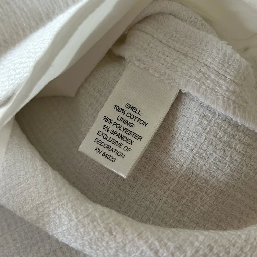 White Banana Republic Pencil Skirt - Image 8