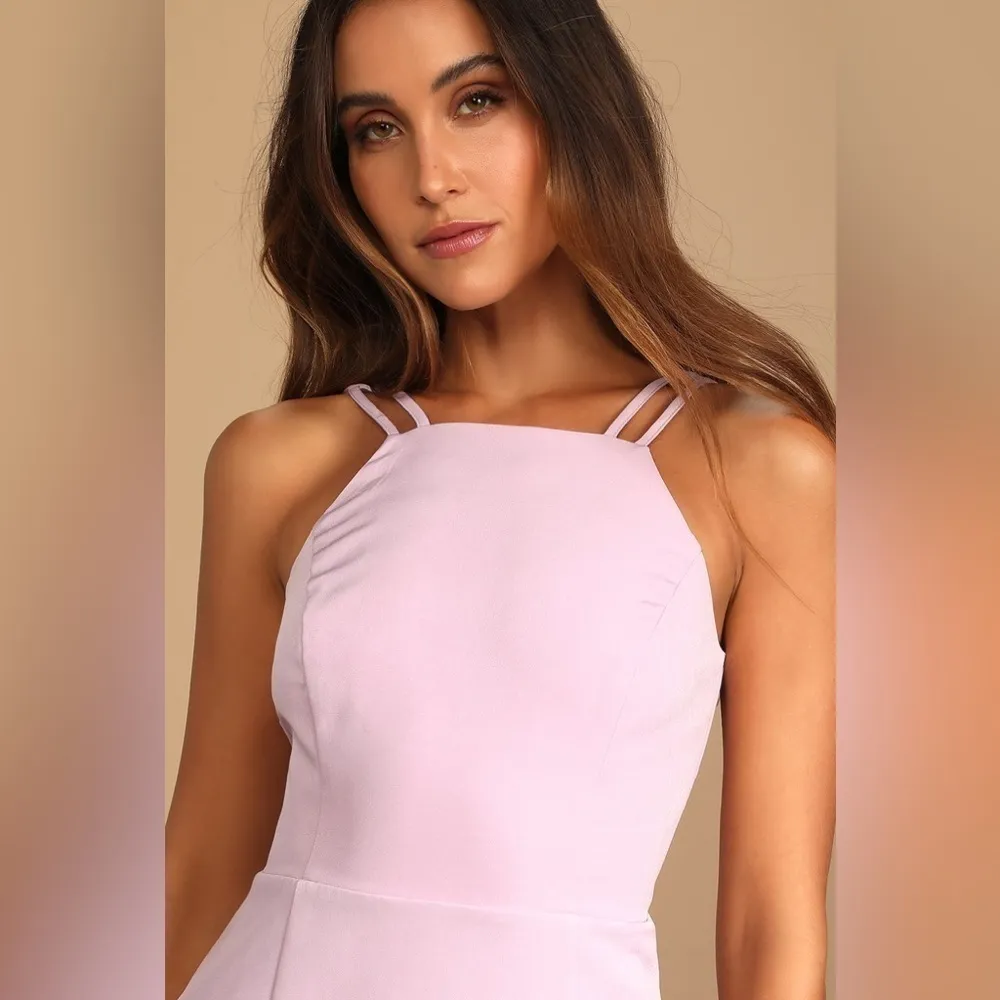LULU’S Love And Chic Lavender Sleeveless Bodycon Mini Dress - Image 7