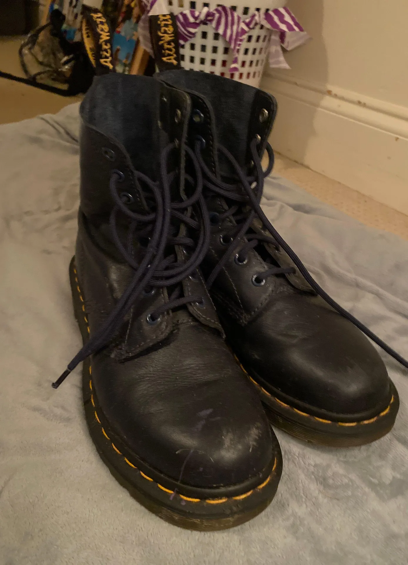 Dr. Martens Navy Docs Boots - Image 6