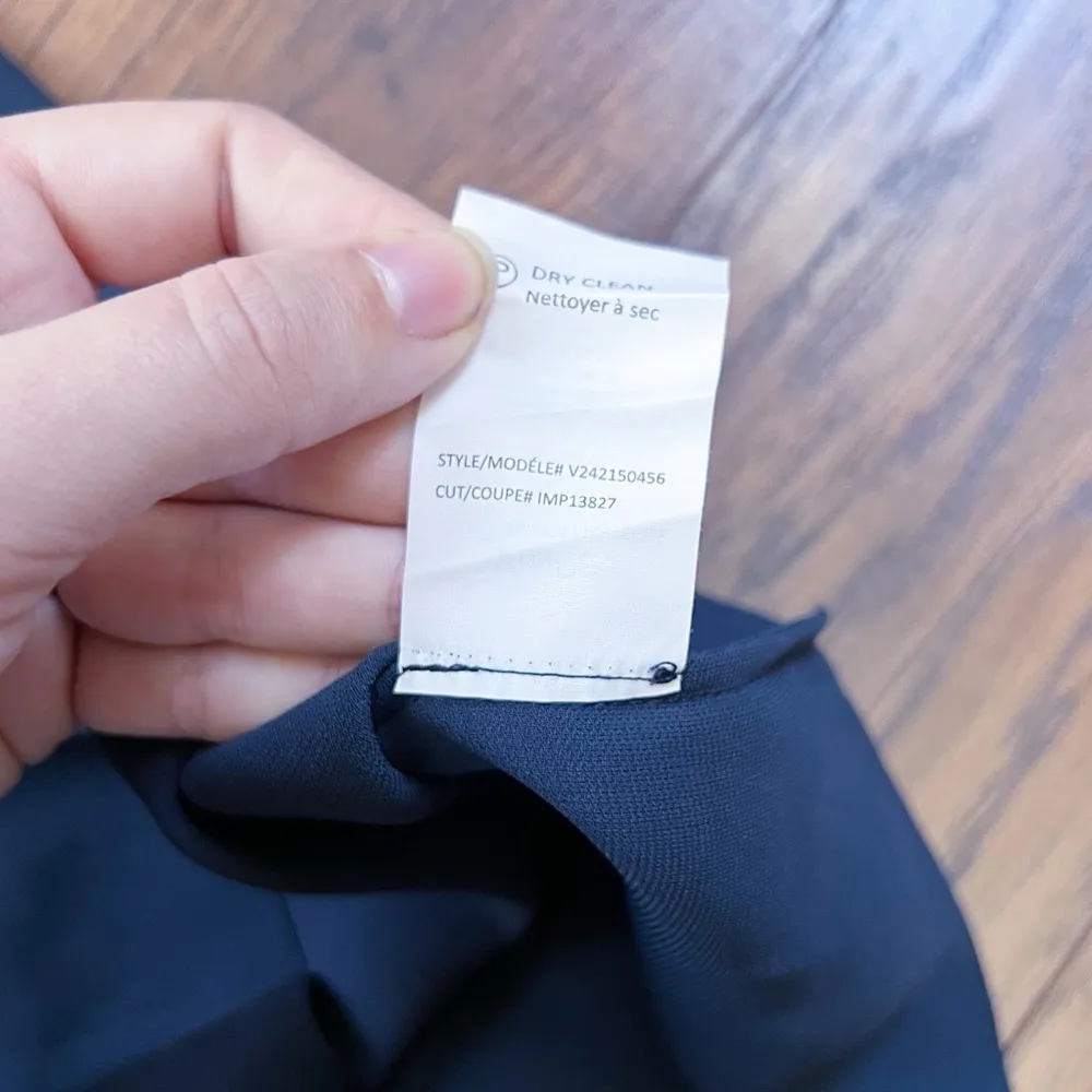 Vince xo Barney’s • shift dress tank sleeveless Coastal / Black minimalist - Image 6