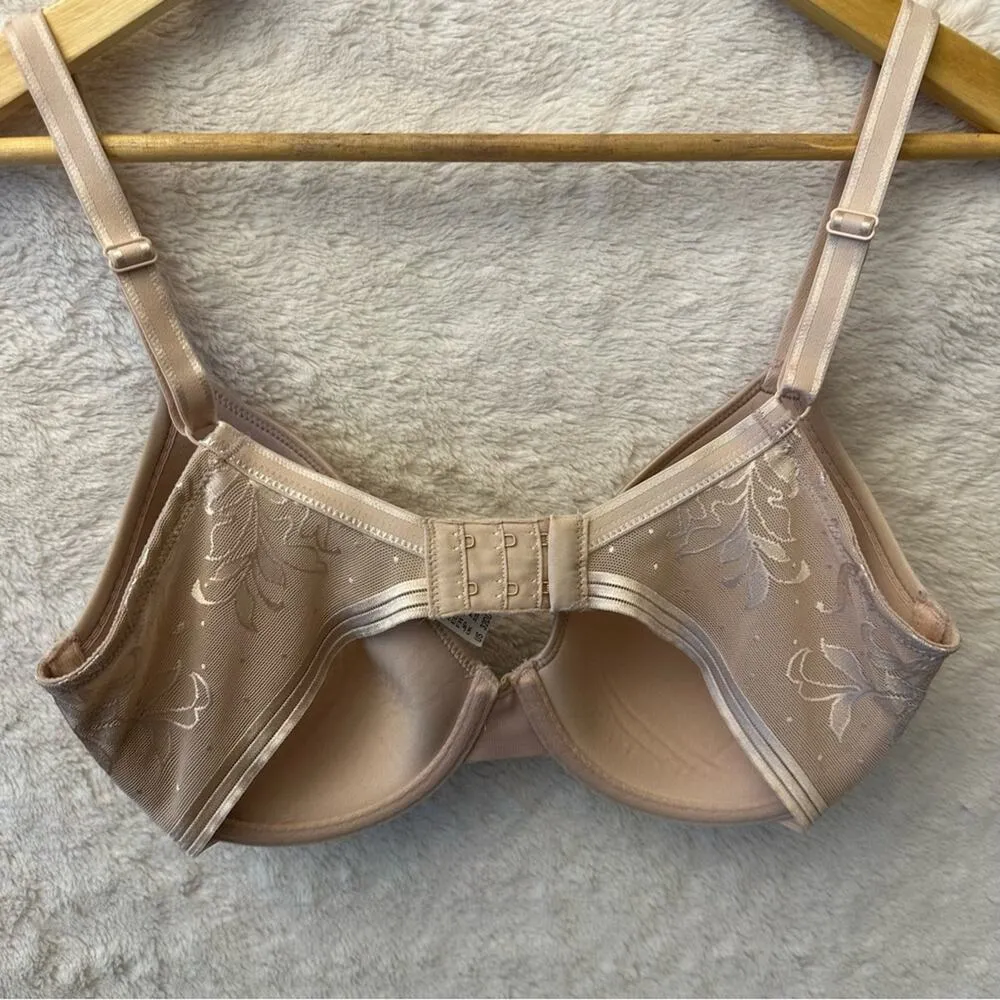 Wacoal Underwire T-Shirt Bra sz 32DD Beige Smooth Bra Wacoal 853340 - Image 7