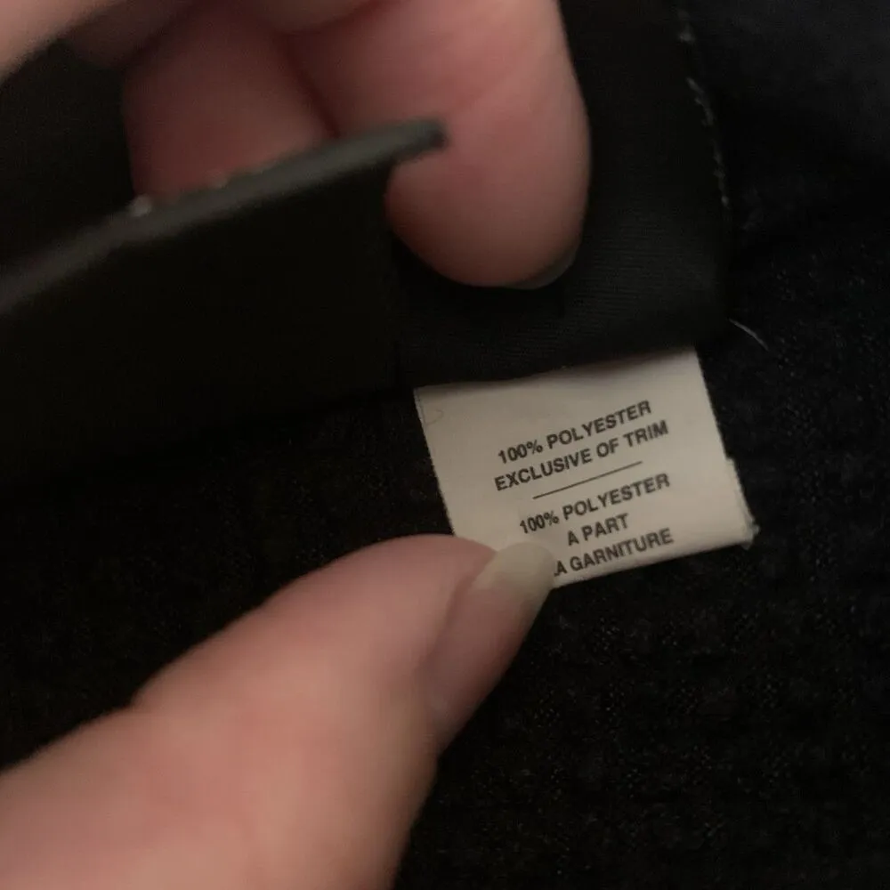 Vtg Patagonia Regulator Vest Polartec Black Half 1/2 Zip Made USA Women’s? Sz M - Image 11