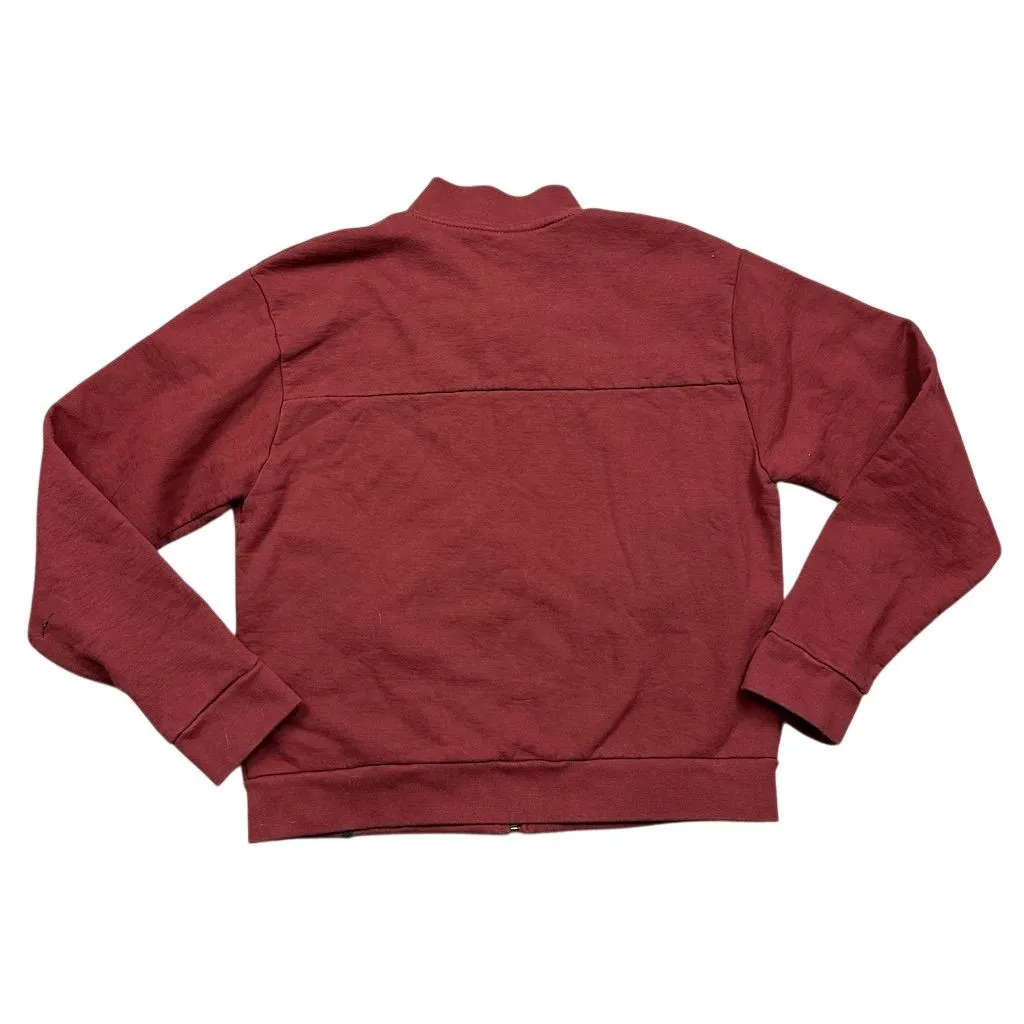 NWOT American Giant Women's Fleece Bomber Jacket Russet Brown Size L Casual Size L - Image 5