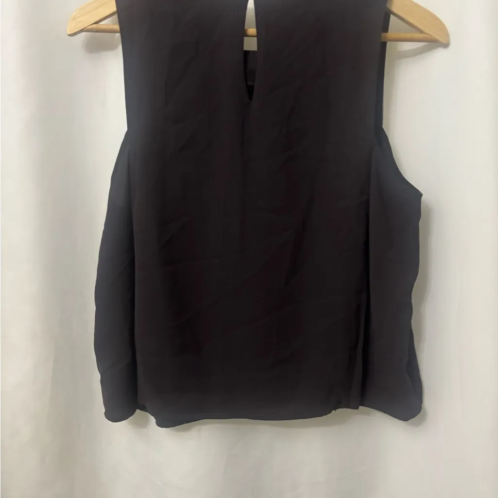 Astr Black Tank Top with Glitter Straps - Image 7