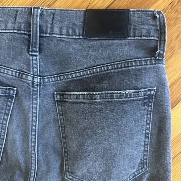 Madewell The Tall Perfect Vintage Crop Jean in Sumner Wash Size 27T - Image 7