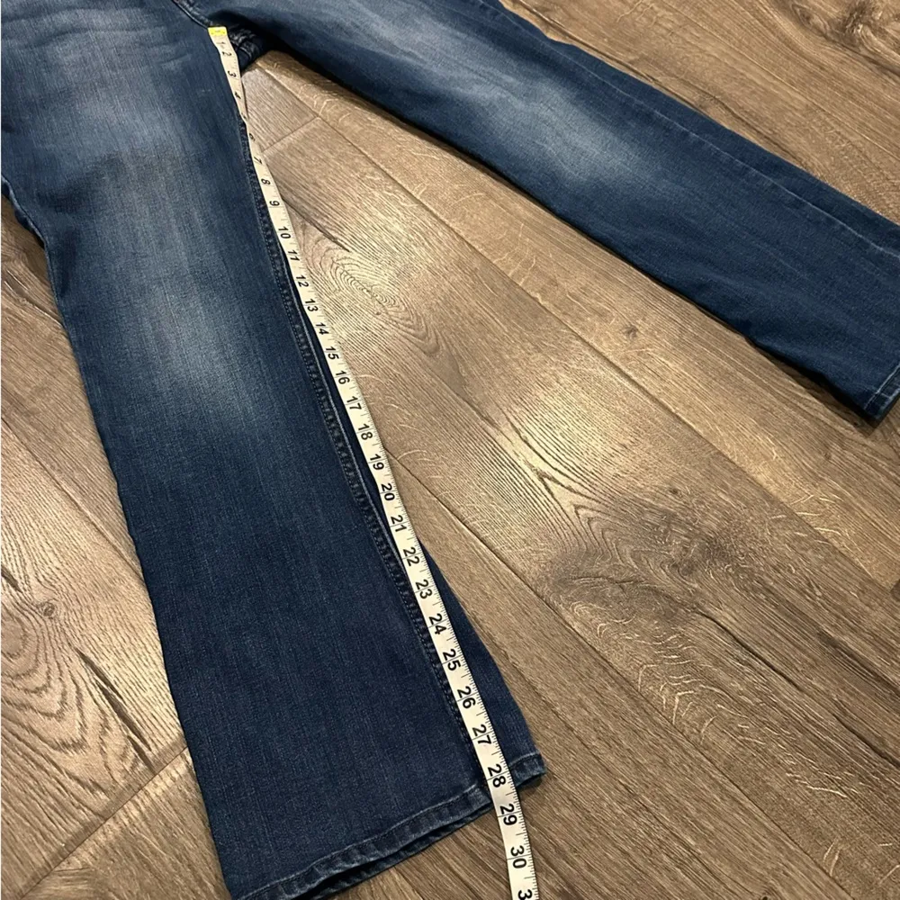 Lee Boot cut Jeans Women's Size 10 P Flared Jeans Mid Rise Cowgirl Western Boho - Image 11