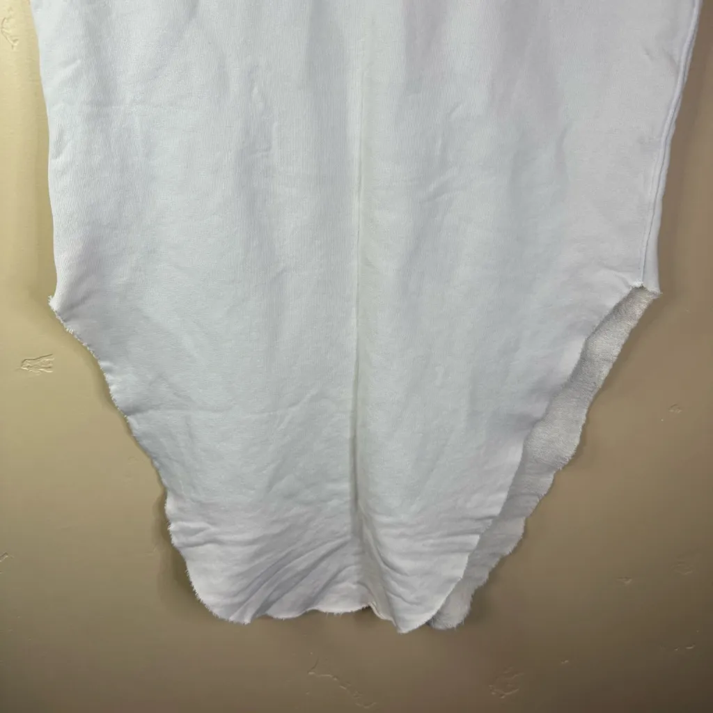 Frank & Eileen Size Donegal Large Unforgettable Skirt Triple Fleece in White - Image 8