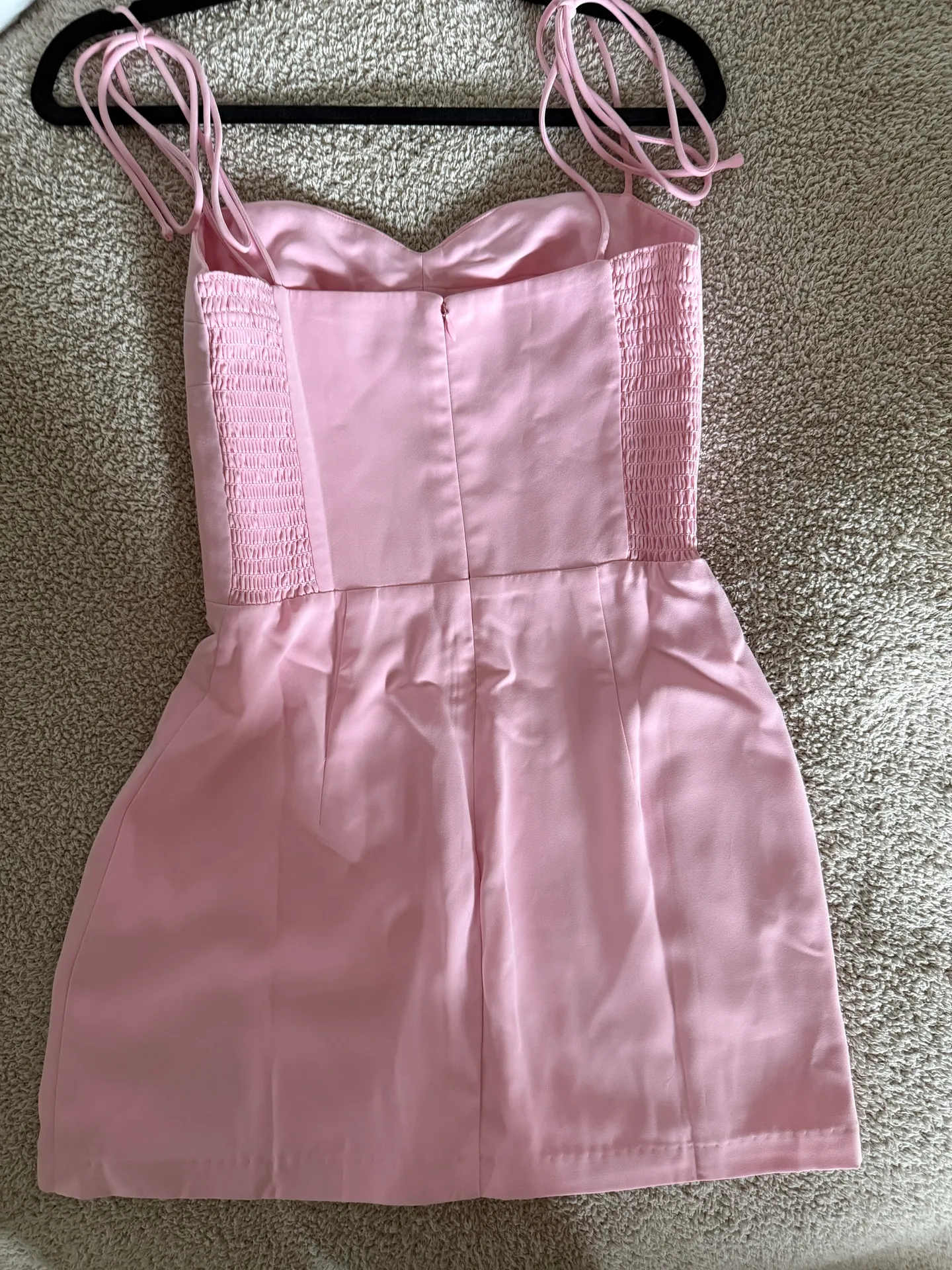 taylor romper in antique rose  - Image 6