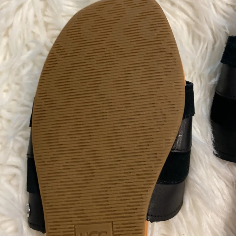 UGG Sandals size 11 so beautiful color black BNWOT please see all photos - Image 7