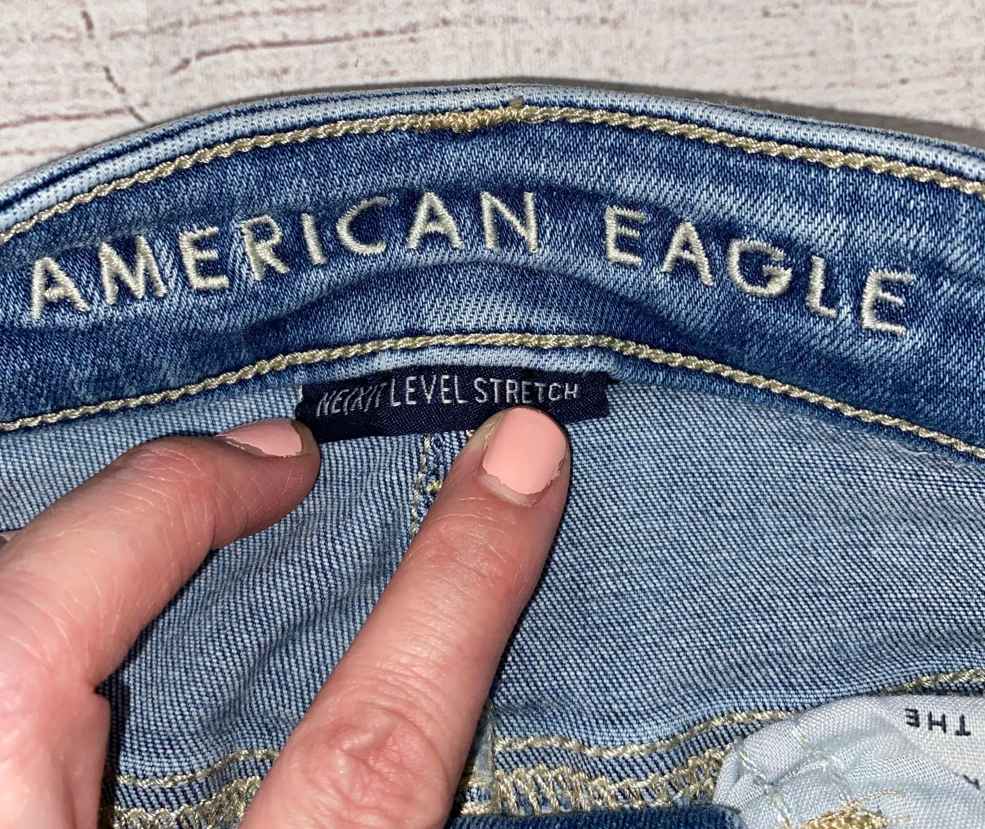 Outfitters next level stretch hi rise jegging crop sz 2 women - Image 6